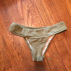Zulu & Zephyr olive bikini bottoms